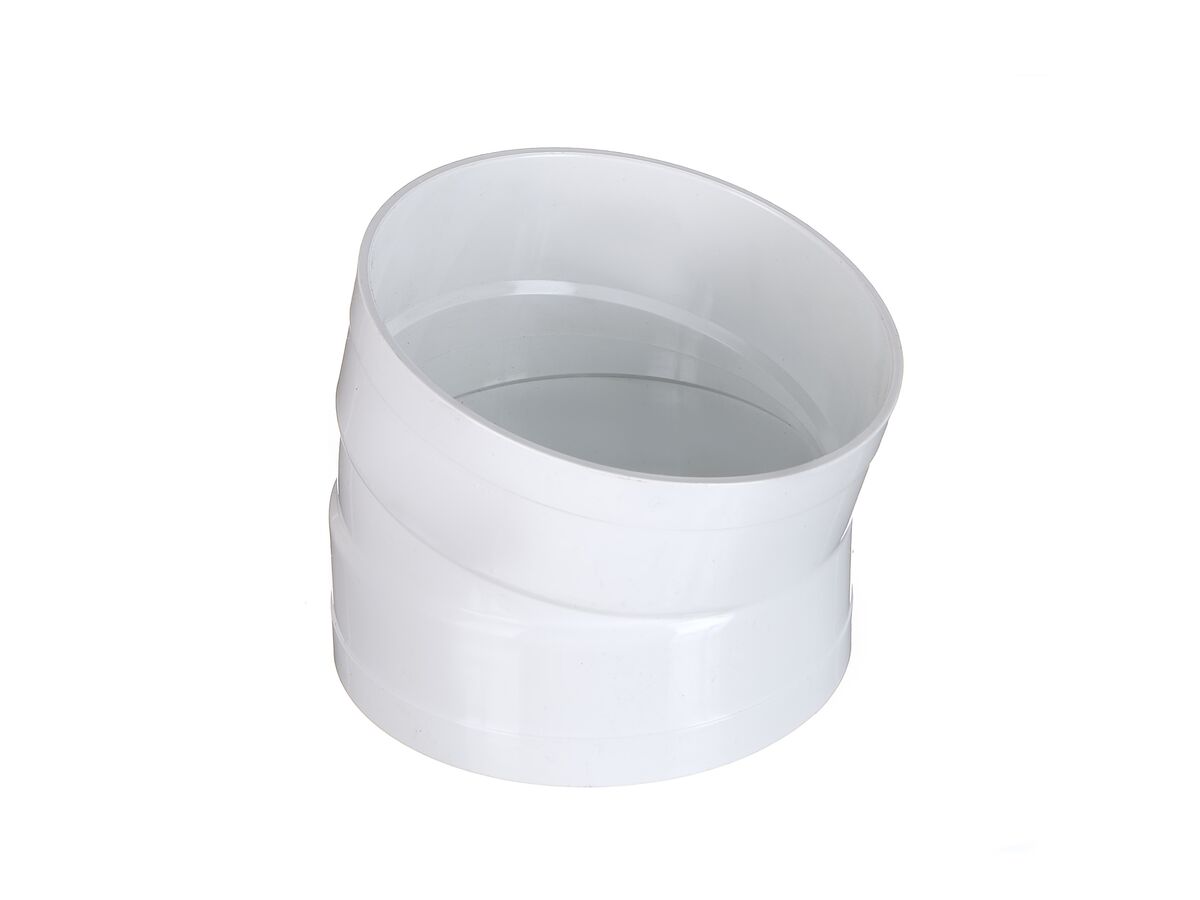 reece PVC Stormwater Bend 150mm x 15 Degree Female & Female Plain