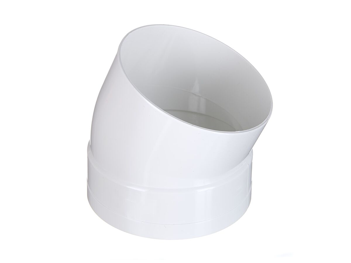 reece PVC Stormwater Bend Plain 22 1/2 Degree Male & Female 90mm