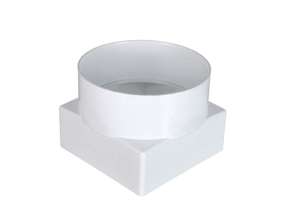 reece PVC Stormwater Downpipe Adaptor 100mm x 100mm x 100mm