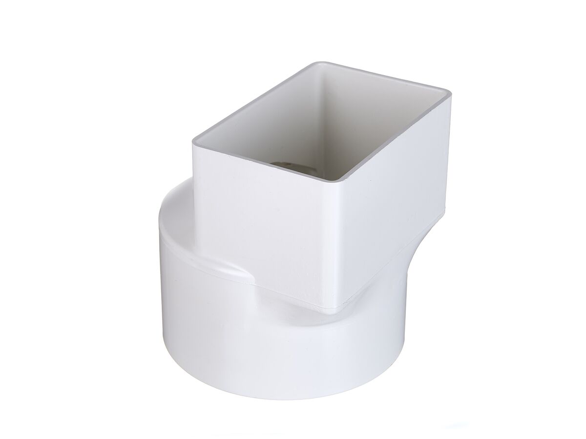 reece PVC Stormwater Downpipe Adaptor 100mm x 80mm x 90mm