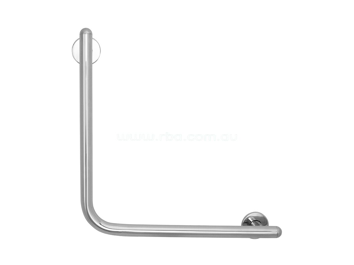 reece Raffaello 90 Degree Ambulant Grab Rail 450mm Bright Stainless Steel