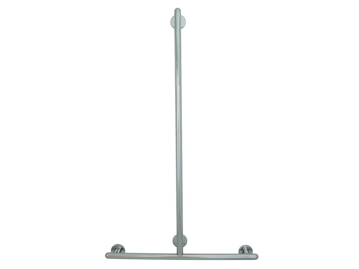 reece Raffaello Stainless Steel Shower T Rail 1116 x 666mm Bright
