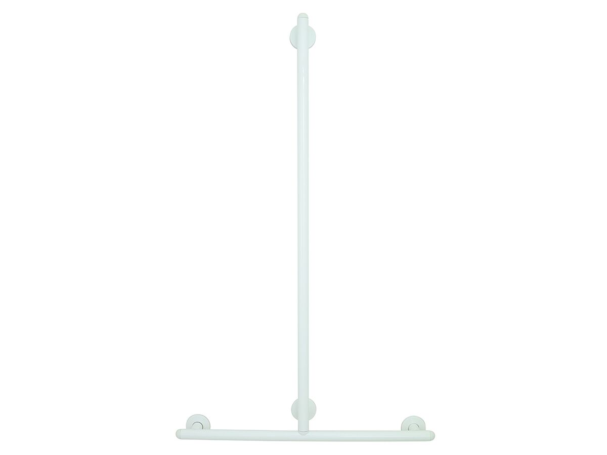 reece Raffaello Stainless Steel Shower T Rail 1116 x 666mm White