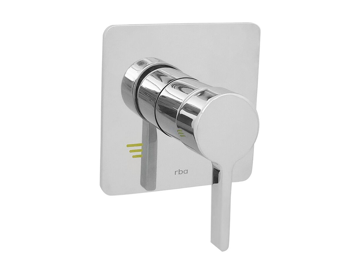 reece RBA Shower Mixer Square Care Plate Oken Handle