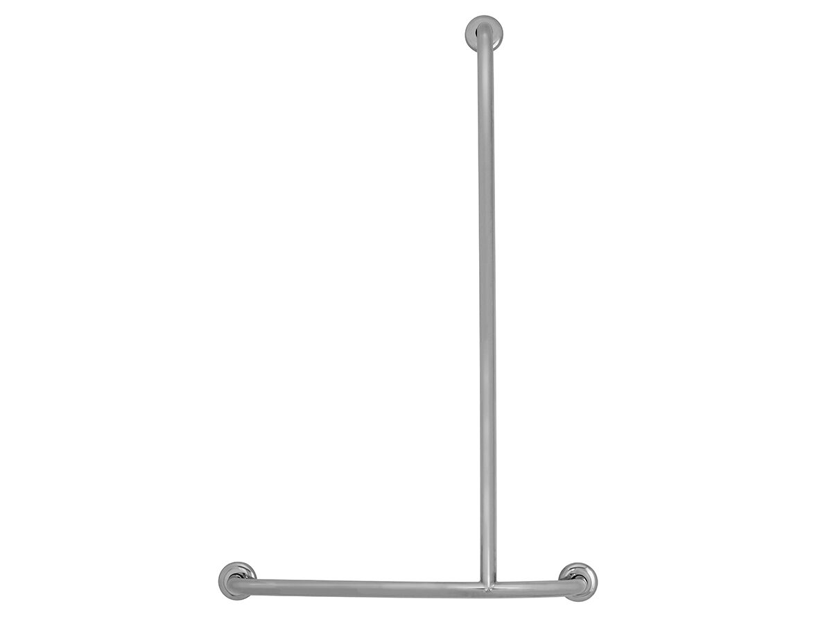 reece RBA Shower T Rail Right Hand Stainless Steel Polished
