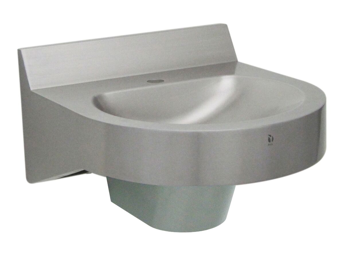 reece RBA Wall Basin Disable & Trap Cover Stainless Steel