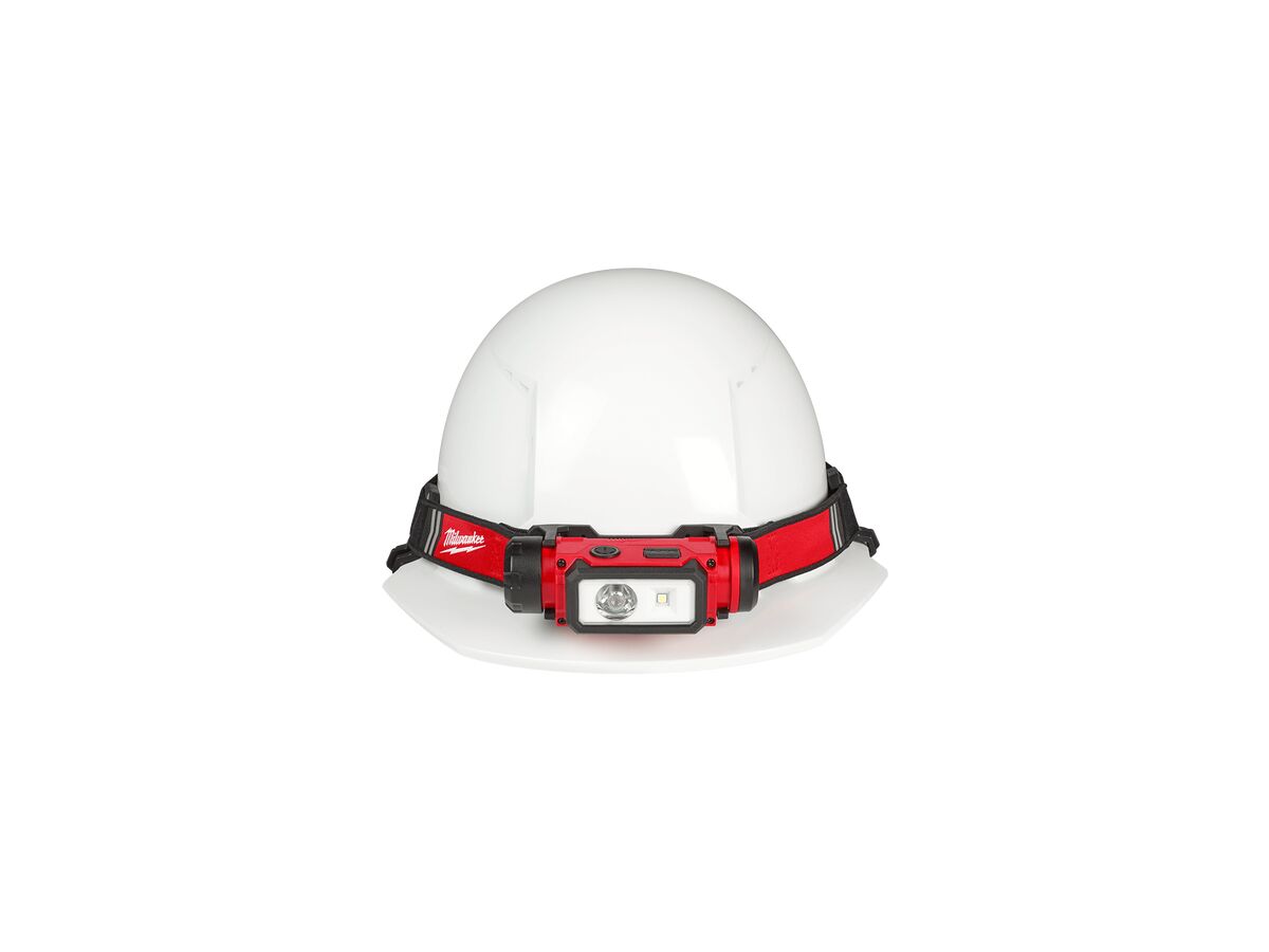 Reece REDLITHIUM USB Rechargeable Hard Hat Headlamp 600 Lumen 3.0Ah Kit