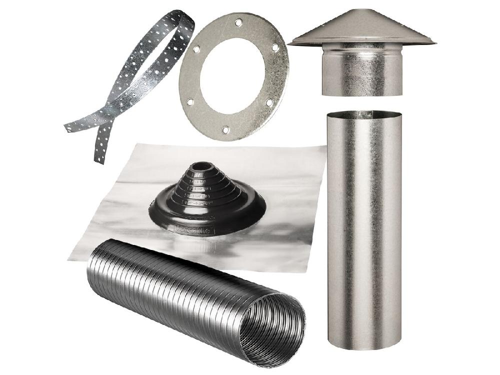 reece Abey Rangehood Flue Kit 150mm Steel Roof Kit