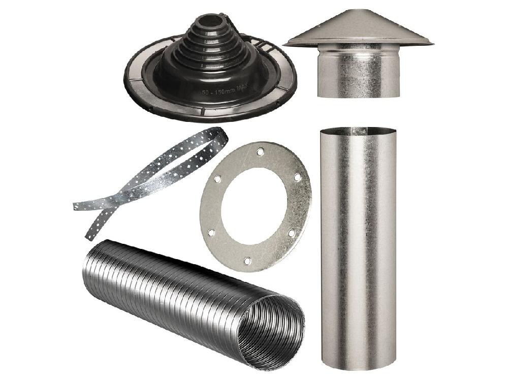reece Abey Rangehood Flue Kit 150mm Tile Roof Kit