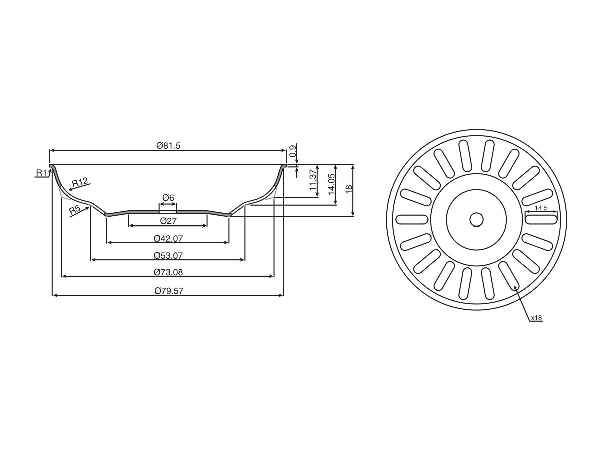 Reece AFA Stopper For Basket Waste Stainless Steel