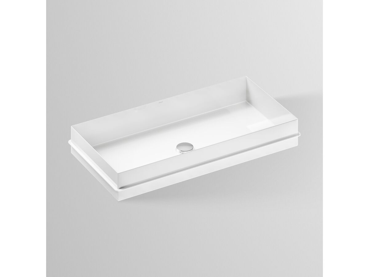 reece Alape Metaphor Semi Inset Basin 750mm White