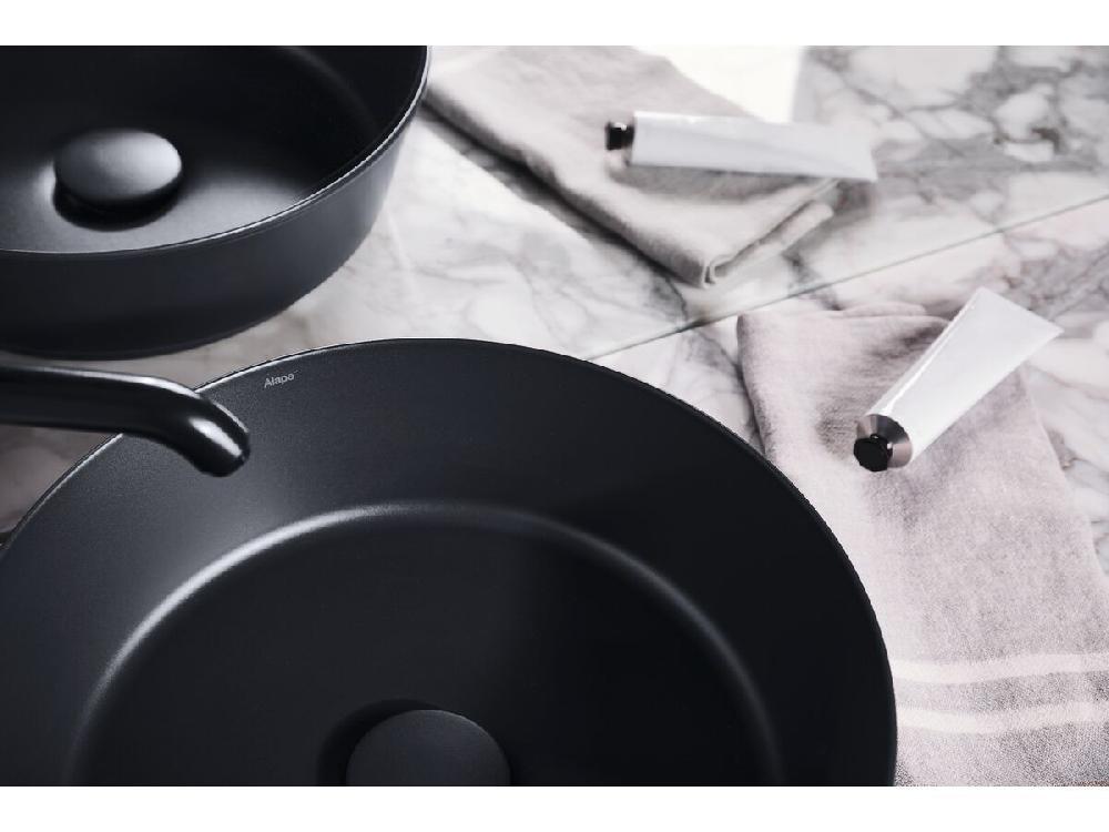 Reece Alape Scopio Counter Basin 375mm Matte Black