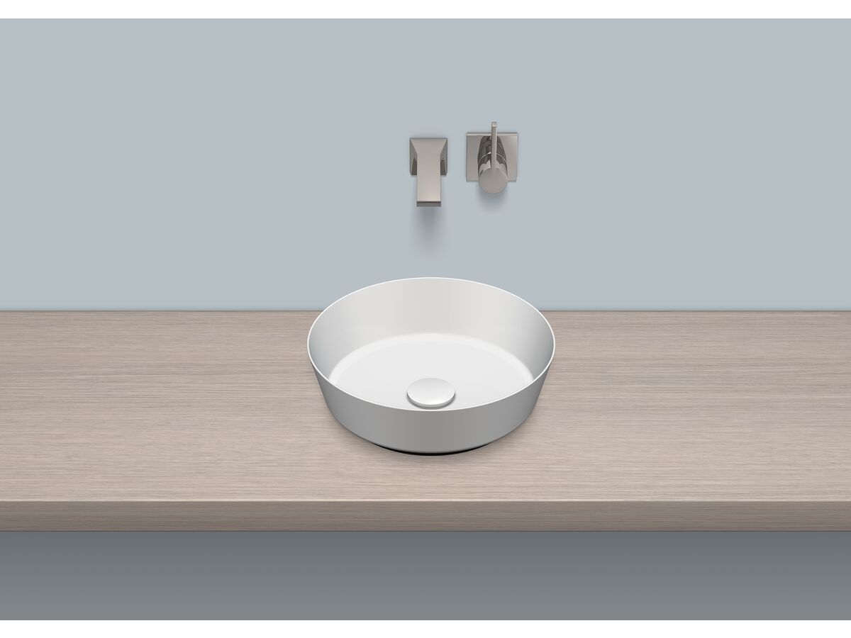 Reece Alape Scopio Counter Basin 375mm White