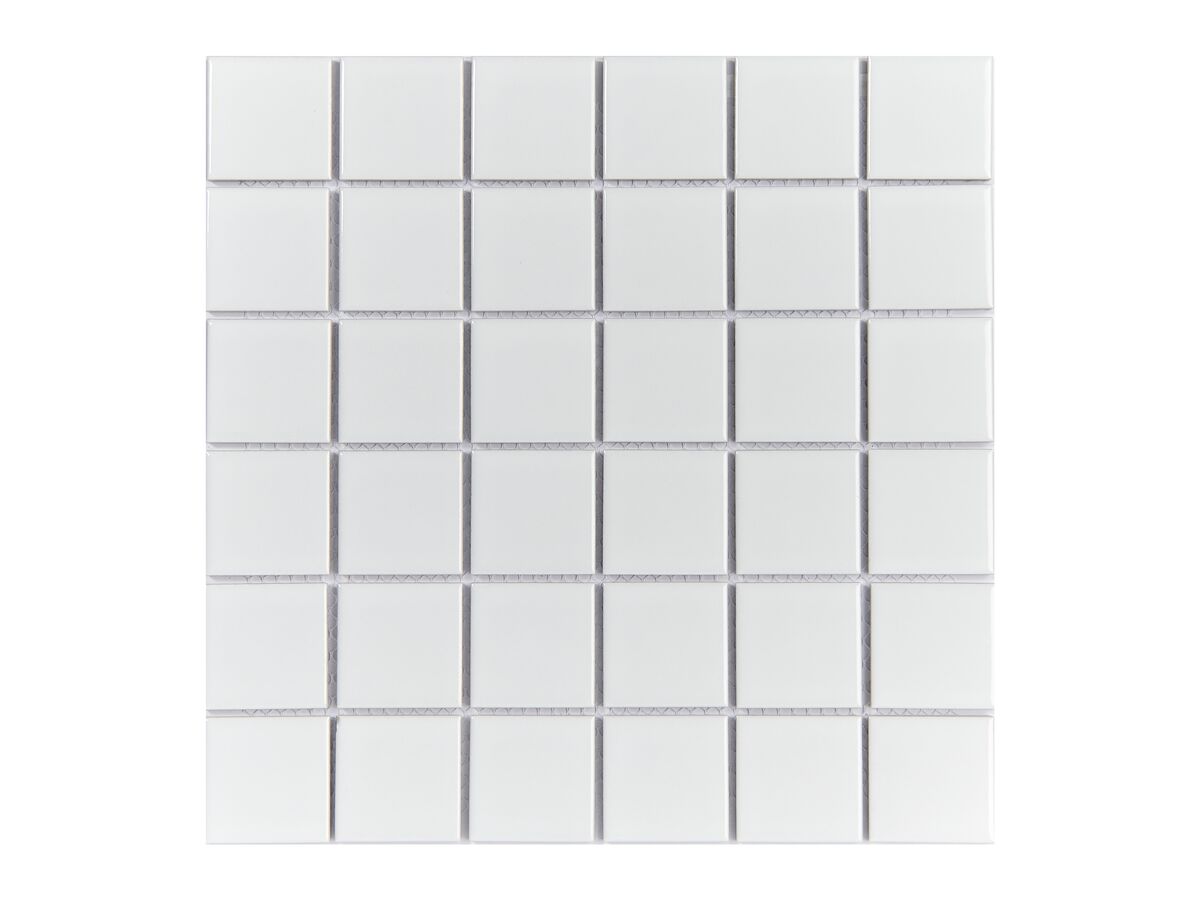 reece Amalfi Santorini White Ceramic Mosaic (sqmtr)