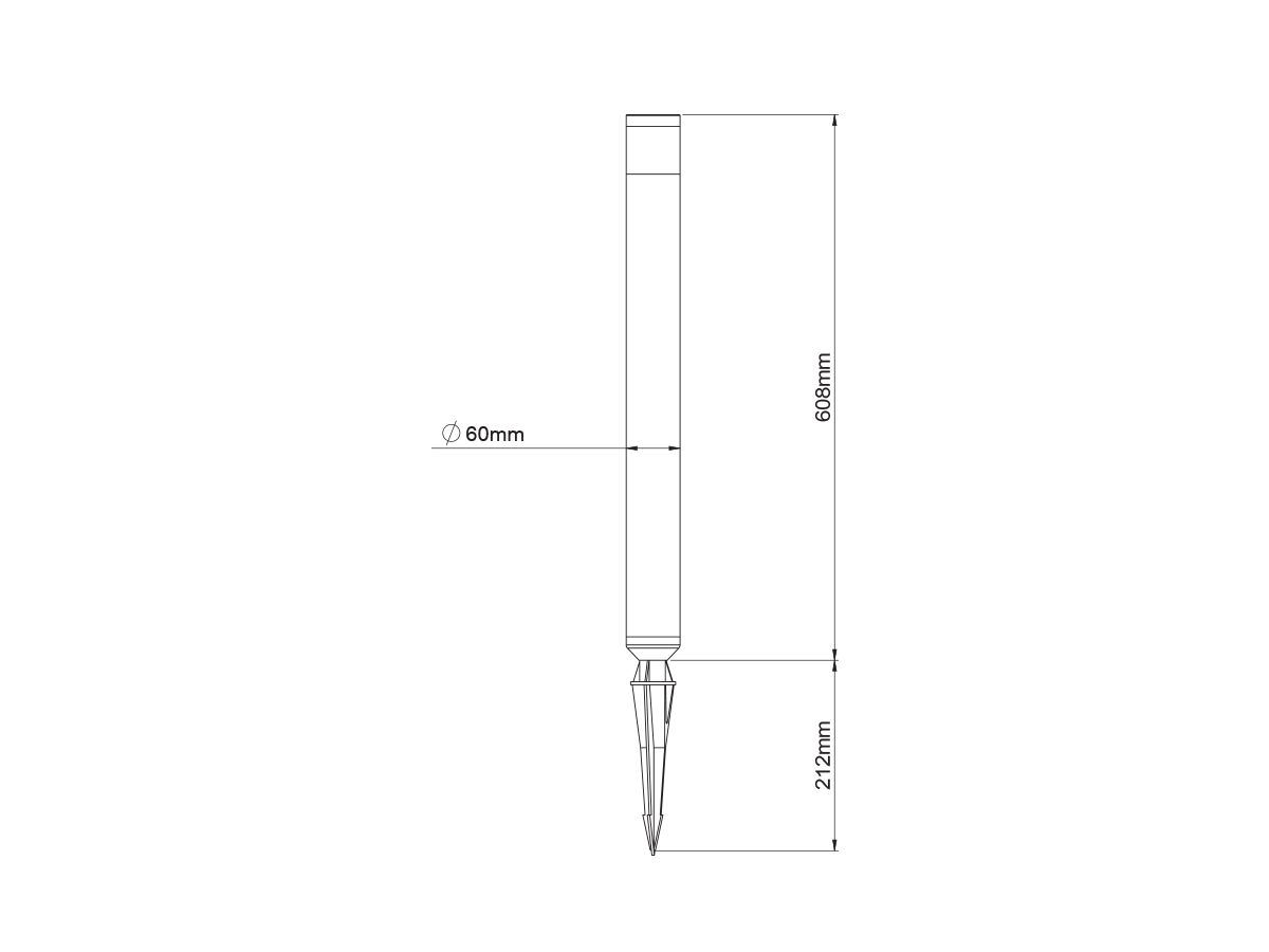 Reece Aqualux Spike Bollard Light