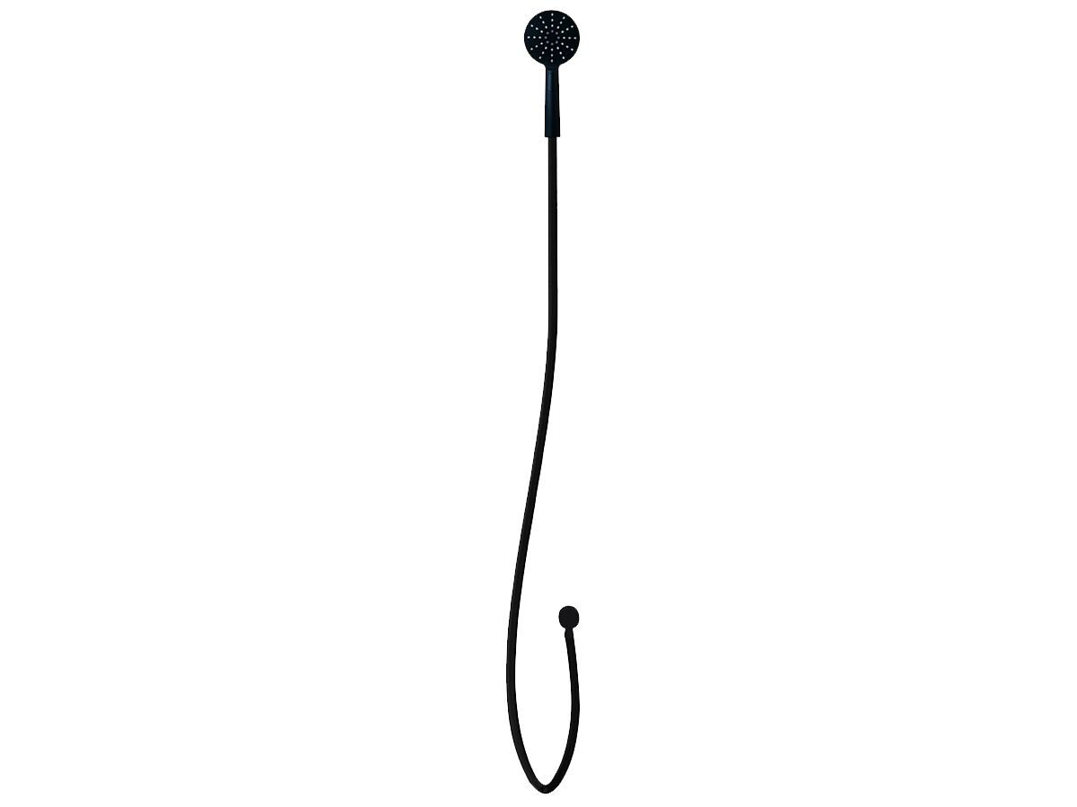 reece Aska Matte Black Shower Handset Kit (5 Star)