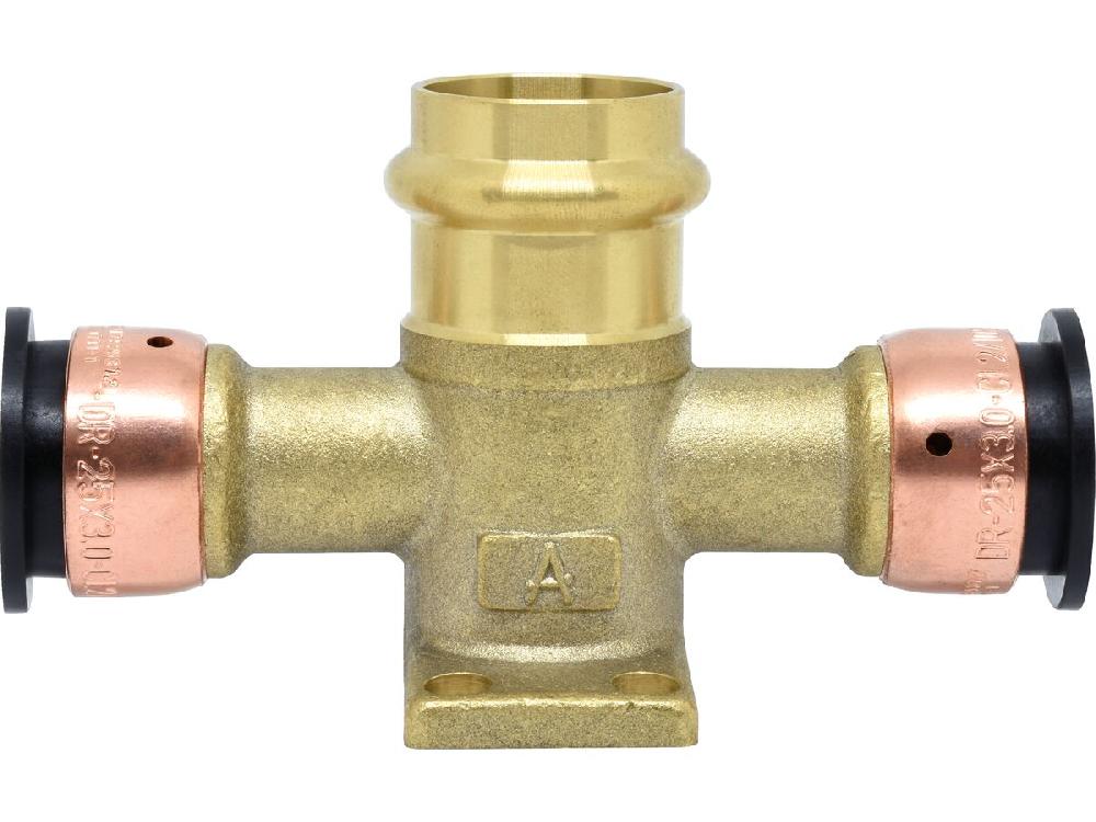 reece Auspex Fire Lugged B-Press Tee 25mm x 25mm