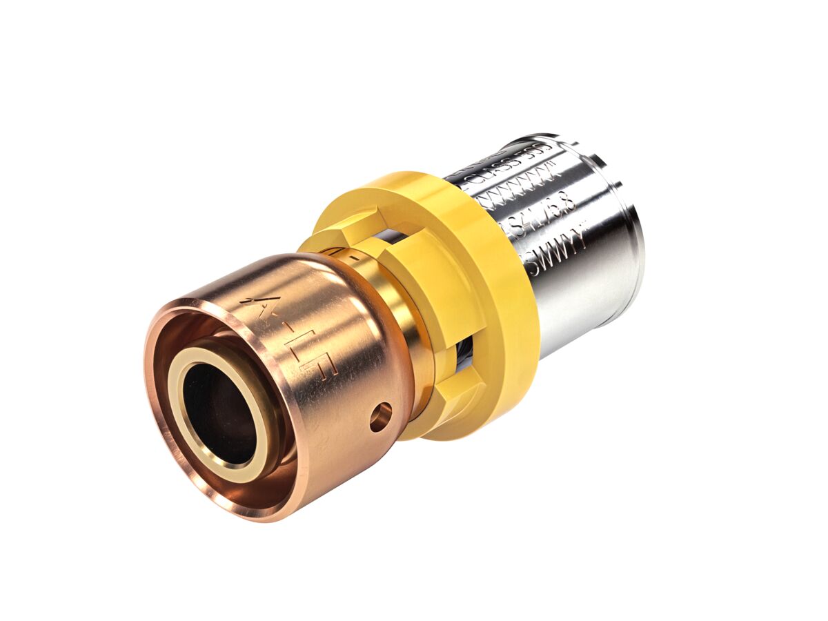 reece Auspex Gas to Duopex Gas Adaptor 16mm x 16mm