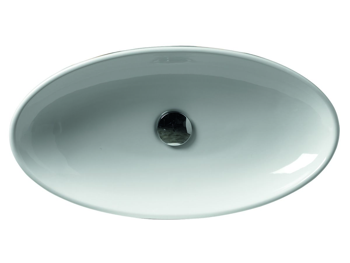 reece AXA H10 Oval Counter Basin 600 x 320mm White