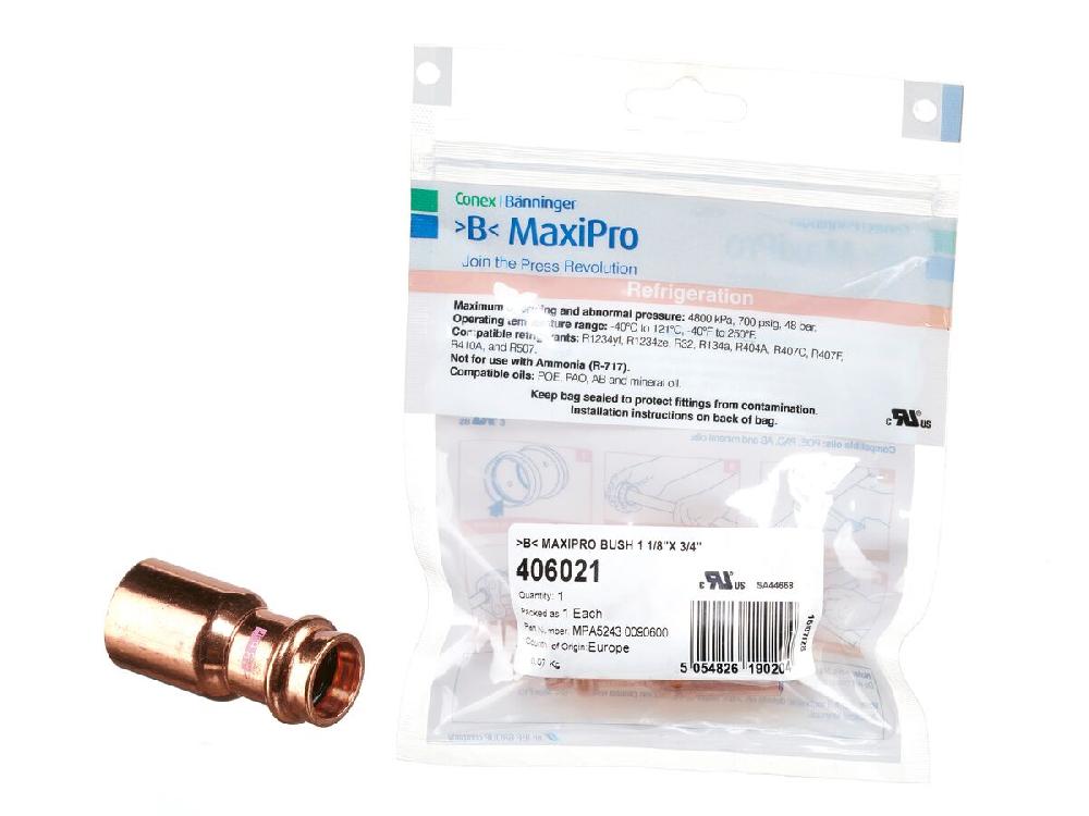 reece B-MaxiPro Bush 1 1/8" x 3/4" (Bag of 1)