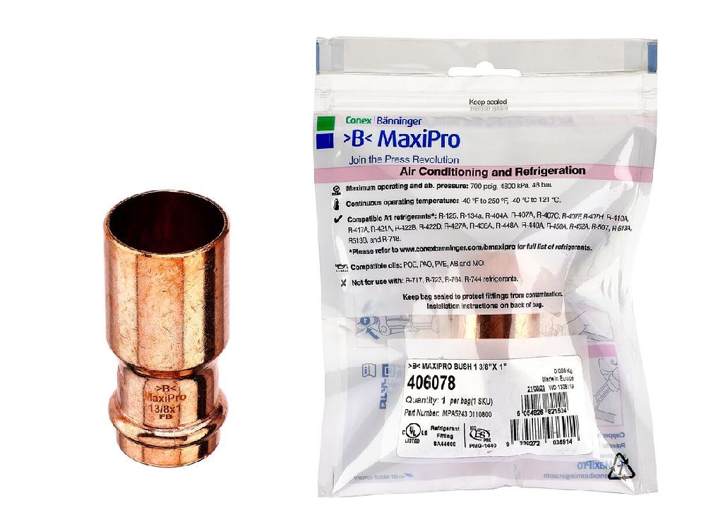 reece B-MaxiPro Bush 1 3/8" x 1" (Bag of 1)