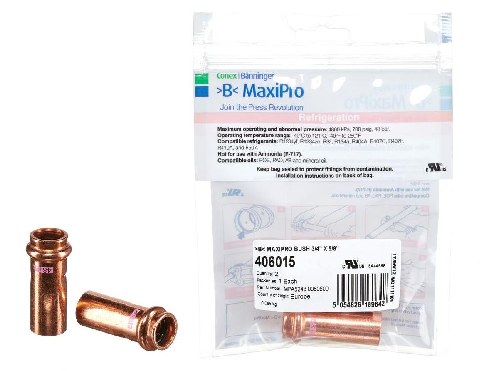 reece B-MaxiPro Bush 3/4" x 5/8" (Bag of 2)