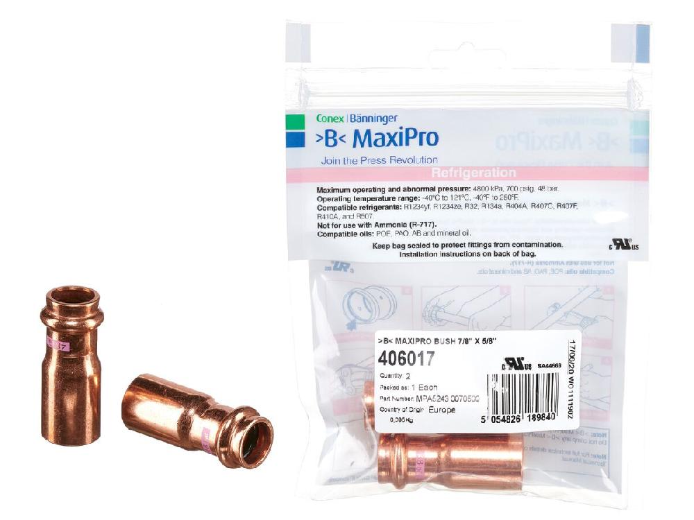 reece B-MaxiPro Bush 7/8" x 5/8" (Bag of 2)