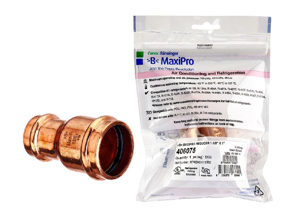 reece B-MaxiPro Reducer 1 3/8" x 1" (Bag of 1)