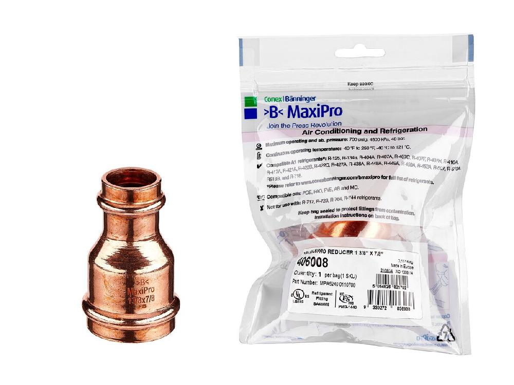 reece B-MaxiPro Reducer 1 3/8" x 7/8" (Bag of 1)