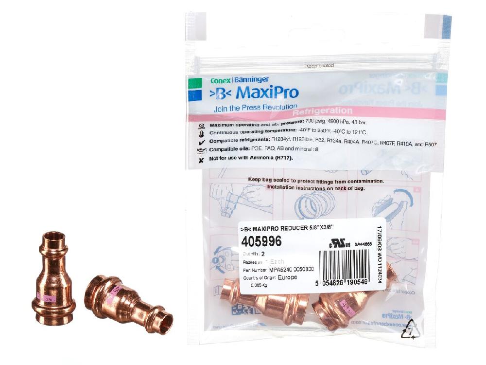 reece B-MaxiPro Reducer 5/8" x 3/8" (Bag of 2)