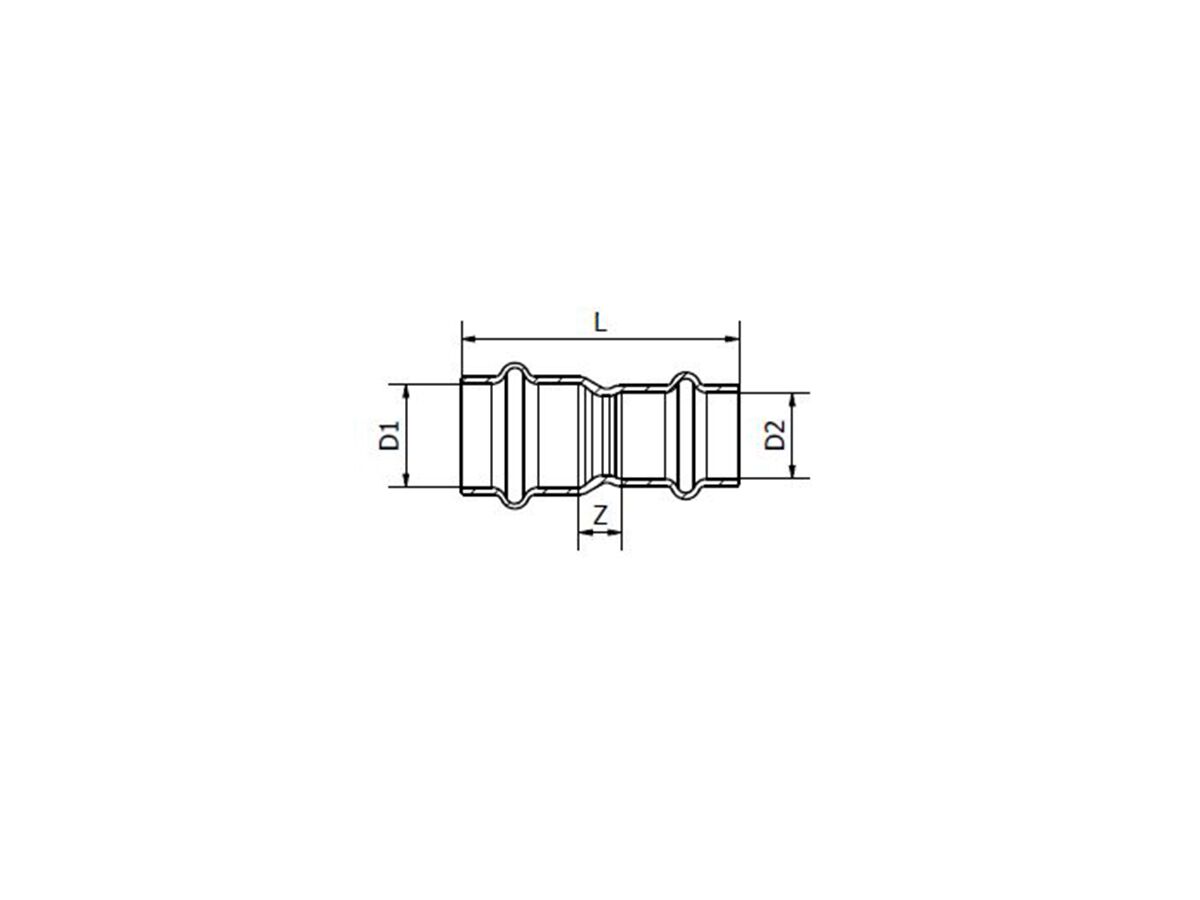 Reece B-MaxiPro Reducer 7/8" X 5/8" (Bag Of 2)