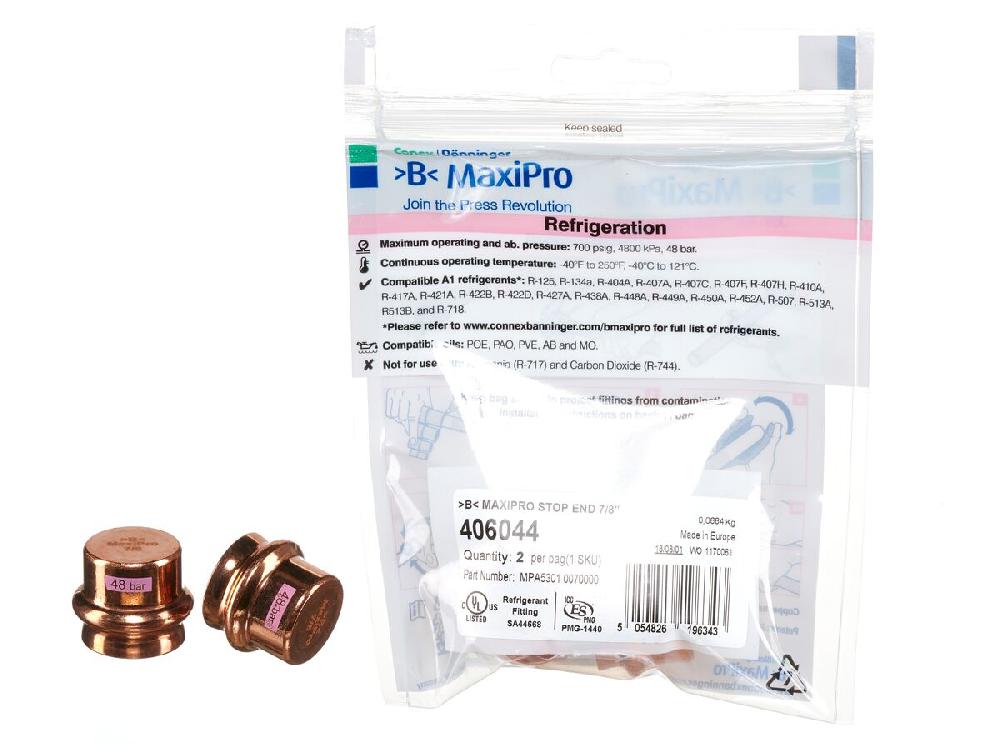 reece B-MaxiPro Stop End 7/8" (Bag of 2)