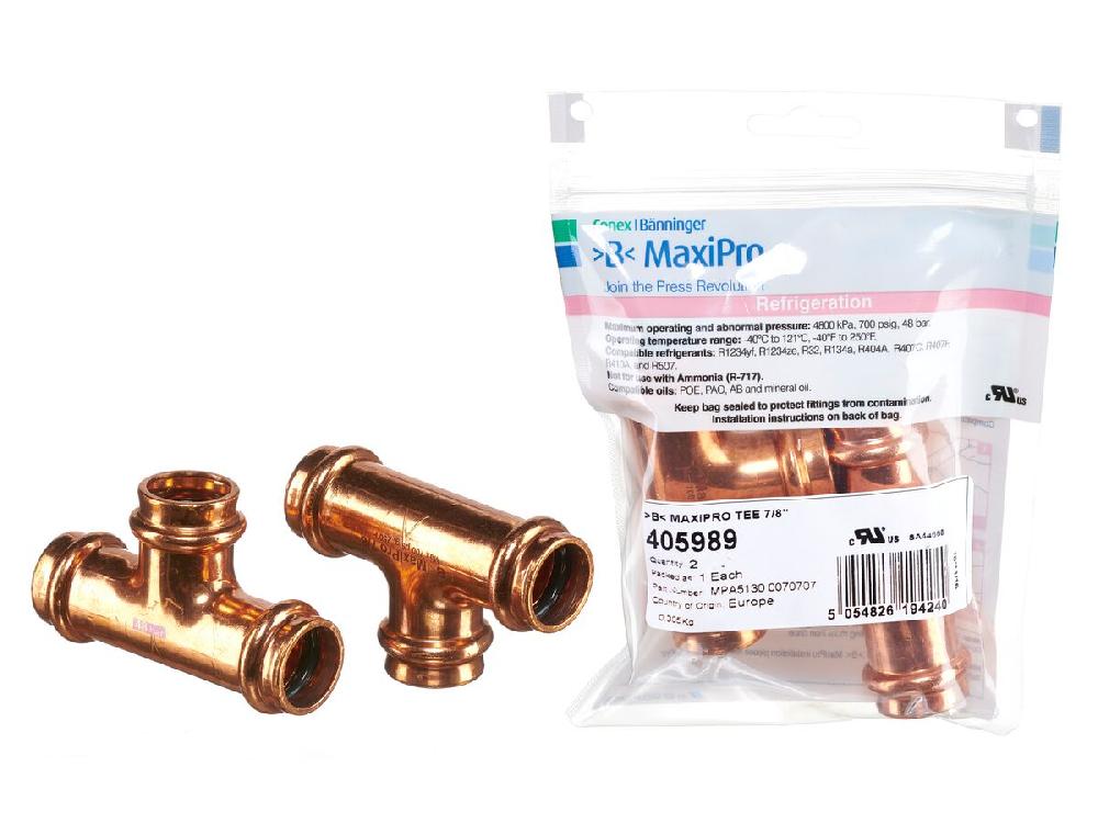 reece B-MaxiPro Tee 7/8" (Bag of 2)