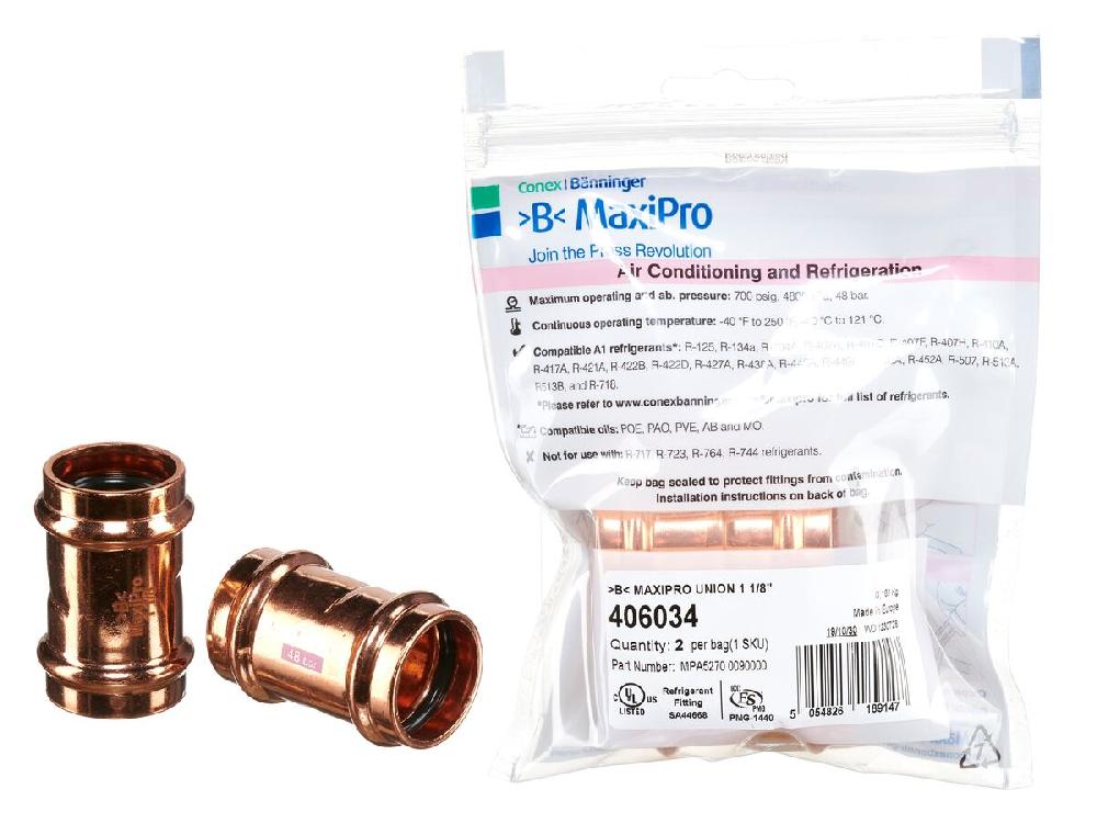 reece B-MaxiPro Union 1 1/8" (Bag of 2)