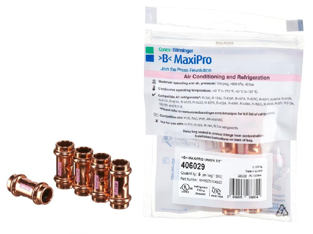 reece B-MaxiPro Union 1/2" (Bag of 5)