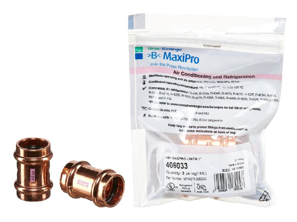 reece B-MaxiPro Union 1" (Bag of 2)