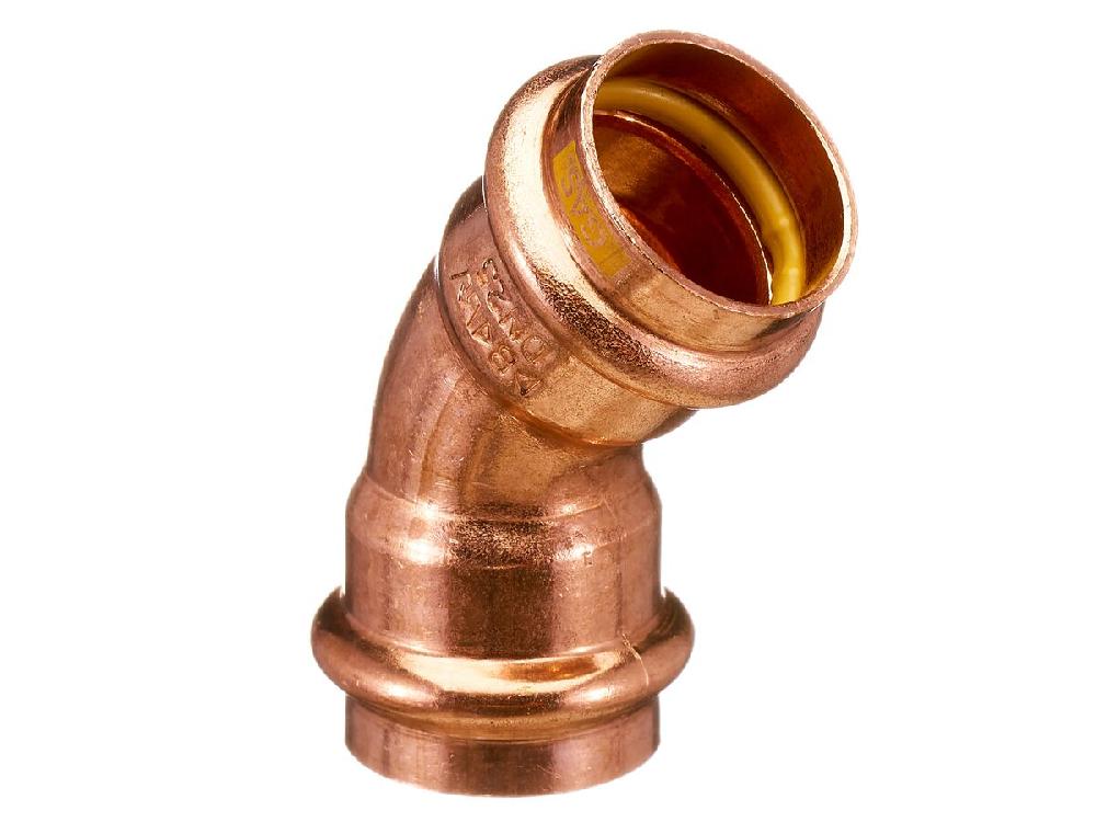 reece B-Press Gas Elbow 45 Degrees 25mm