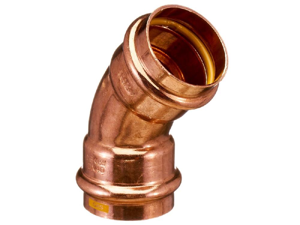 reece B-Press Gas Elbow 45 Degrees 40mm