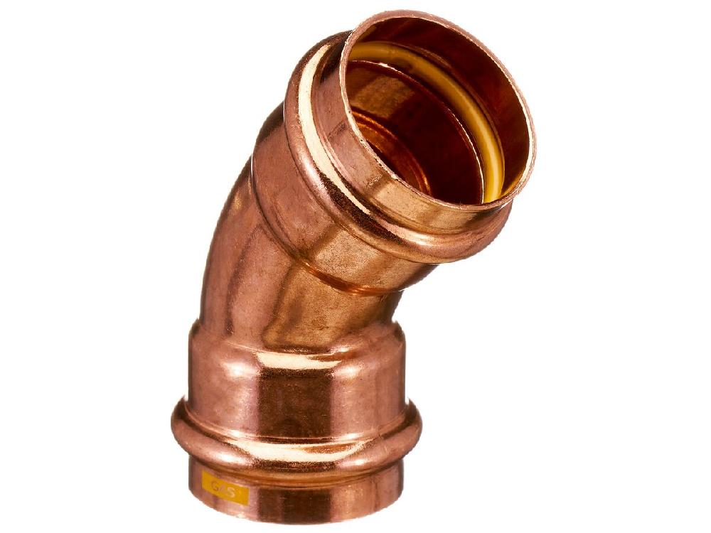reece B-Press Gas Elbow 45 Degrees 50mm