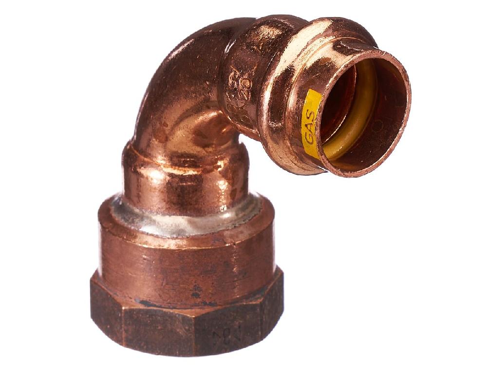 reece B-Press Gas Female Elbow 20mm x 20mm BSPF