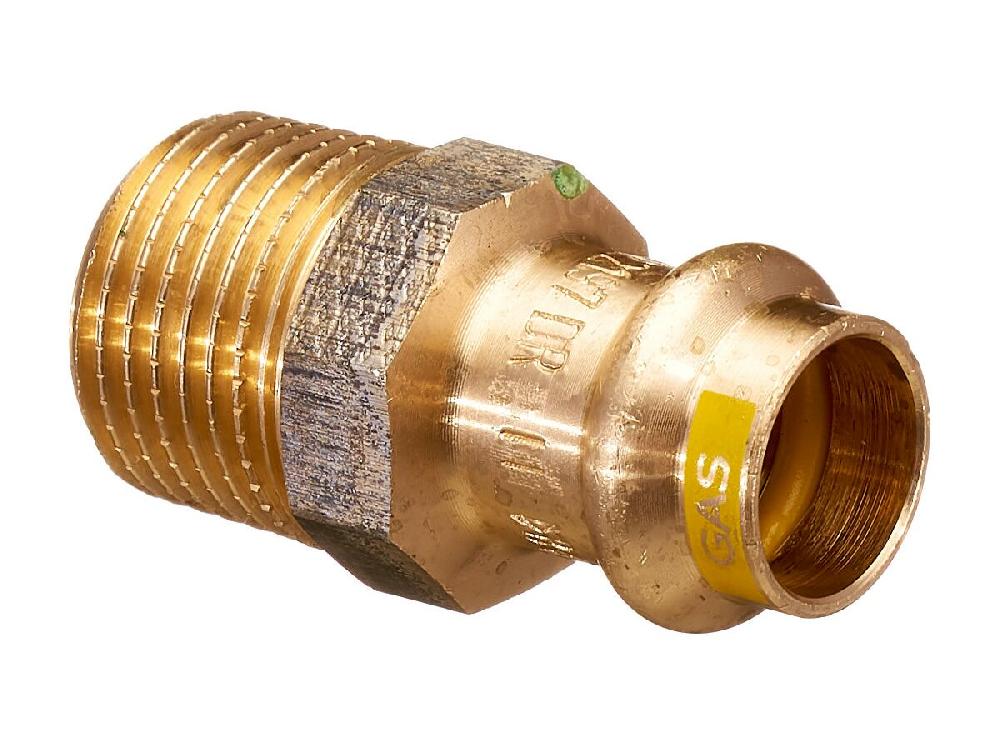 reece B-Press Gas Male Coupling 15mm x 15mm BSPM