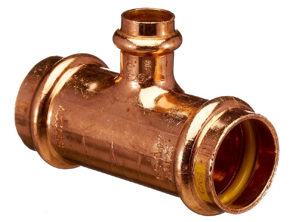 reece B-Press Gas Reducing Tee 25mm x 25mm x (15mm)