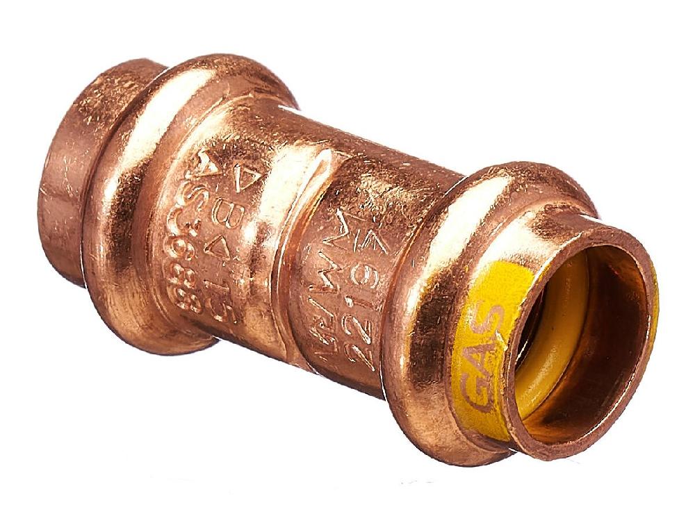 reece B-Press Gas Straight Connector 15mm