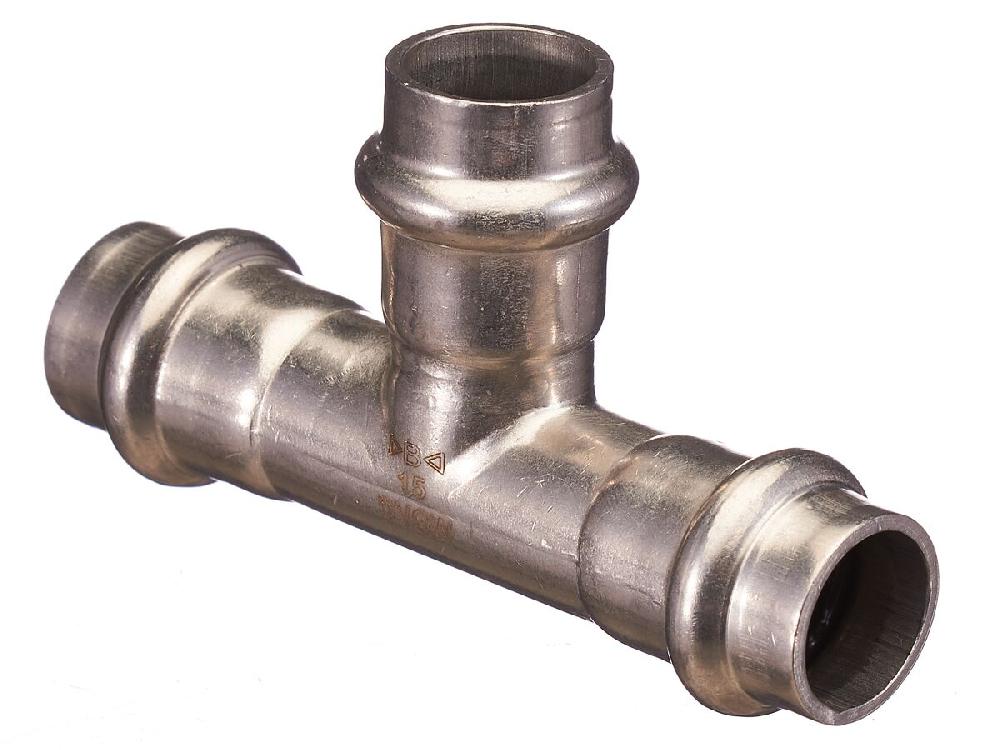 reece B-Press Stainless Steel Equal Tee 15mm