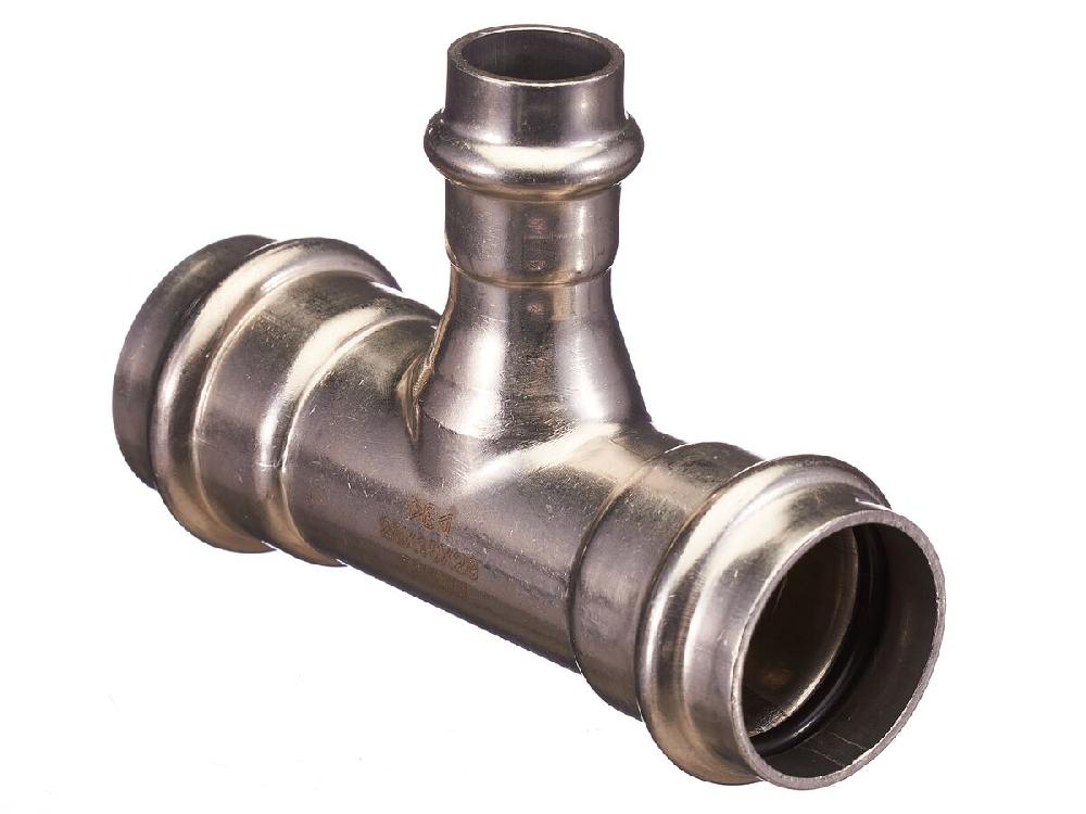 reece B-Press Stainless Steel Equal Tee 22mm