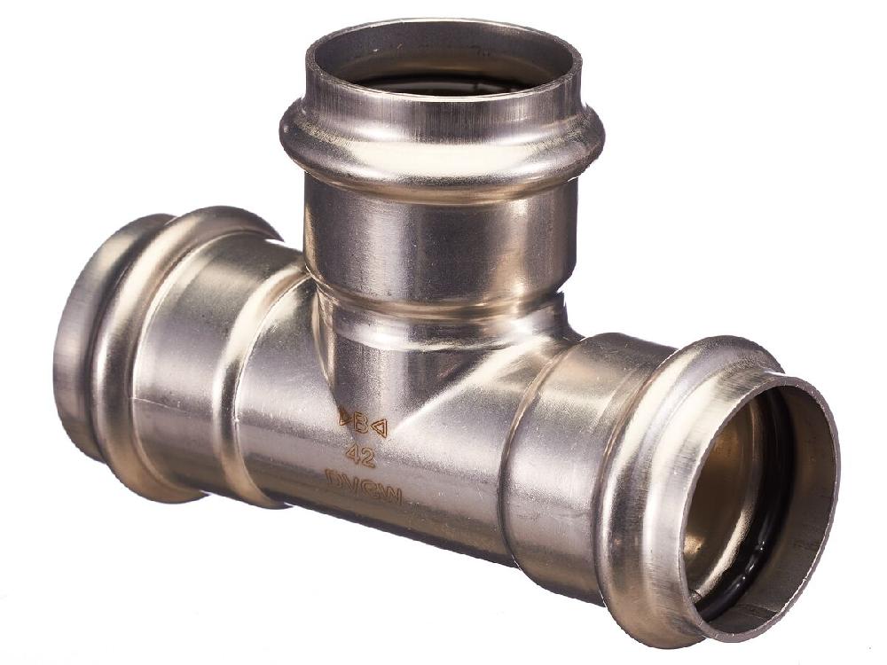 reece B-Press Stainless Steel Equal Tee 42mm