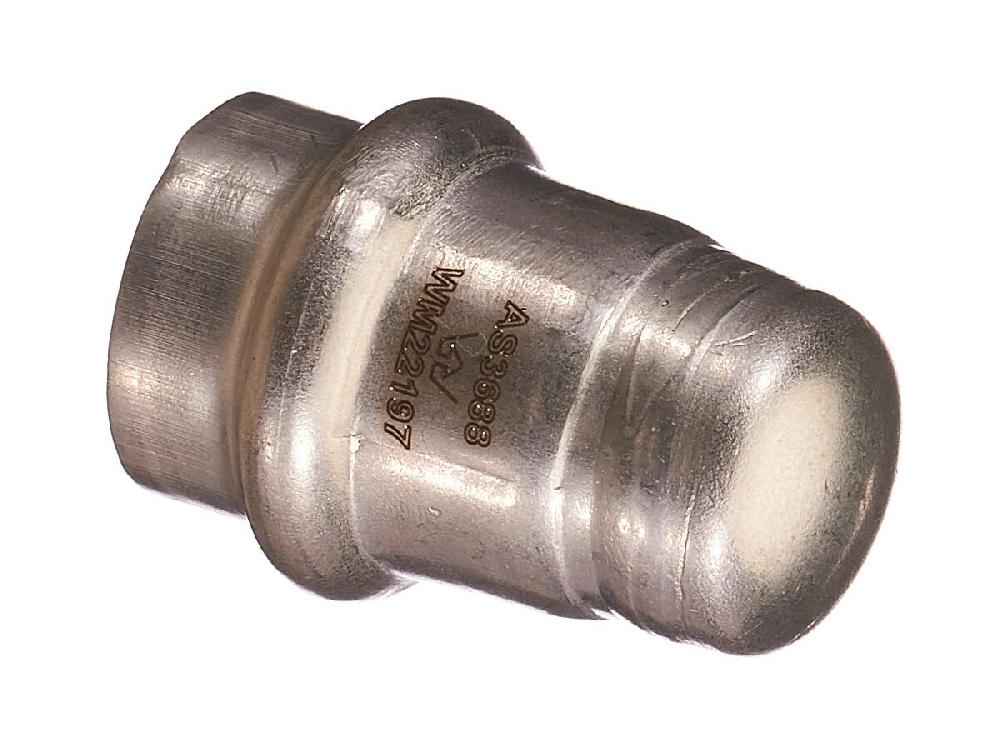 reece B-Press Stainless Steel Stop End 15mm