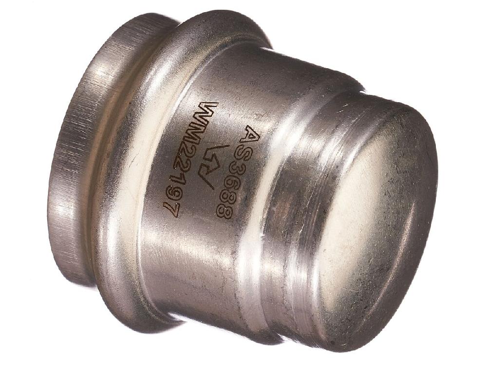reece B-Press Stainless Steel Stop End 42mm