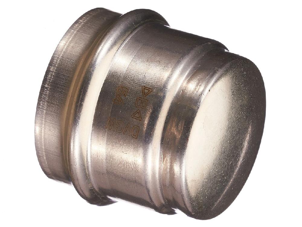 reece B-Press Stainless Steel Stop End 54mm