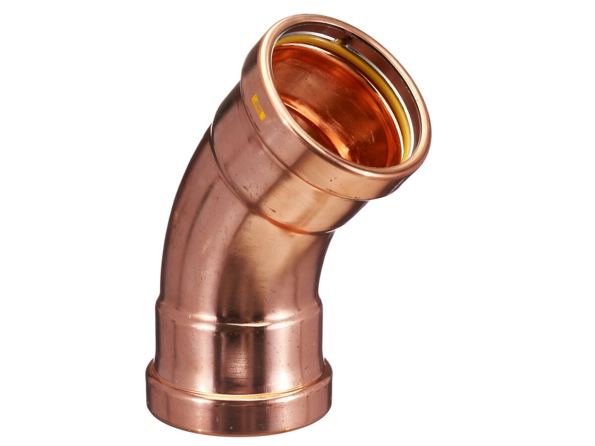 reece B-Press XL Gas Elbow 45 Degrees 80mm